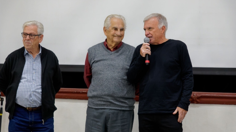 Carlos Balor participó del festejo por los 127 años de La Humanitaria