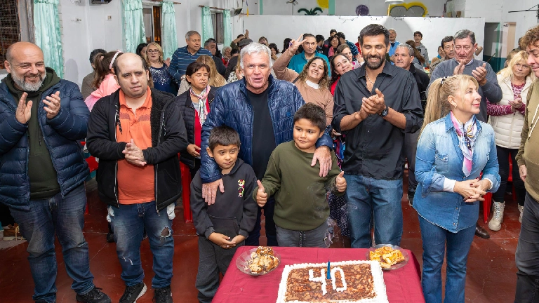La Sociedad de Fomento Santa Rita celebró su 40° aniversario