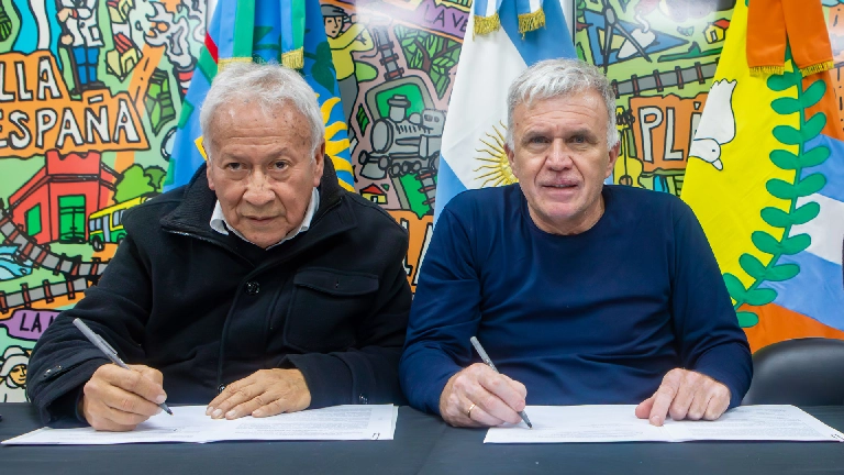 Berazategui firmó un convenio marco de colaboración con la CGT Regional sobre formación laboral