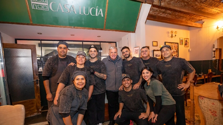 Carlos Balor visitó un joven comercio gastronómico familiar de Berazategui