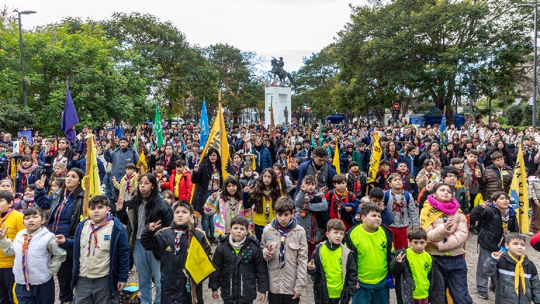 Grupos Scouts de Berazategui iniciaron las actividades del año con un gran encuentro