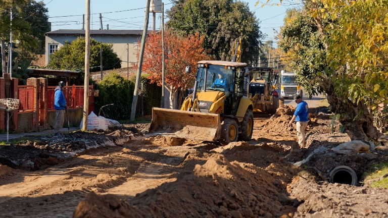 Más calles repavimentadas en Berazategui