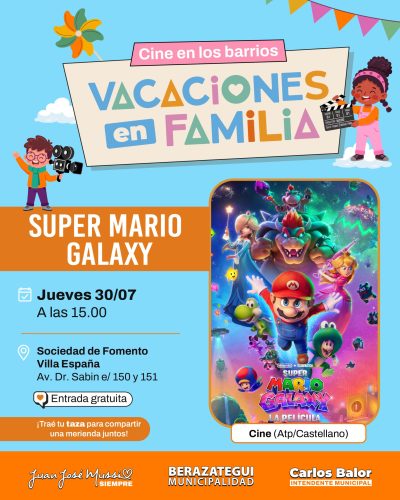 CINE EN LOS BARRIOS 30/07