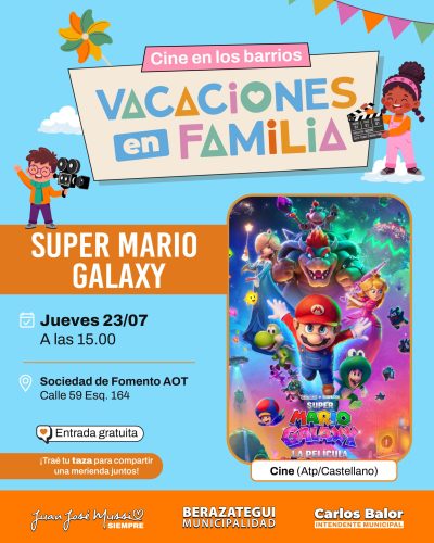 CINE EN LOS BARRIOS 23/07