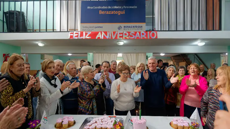 Vecinos celebraron el 47° aniversario del Centro de Jubilados Mesa Coordinadora