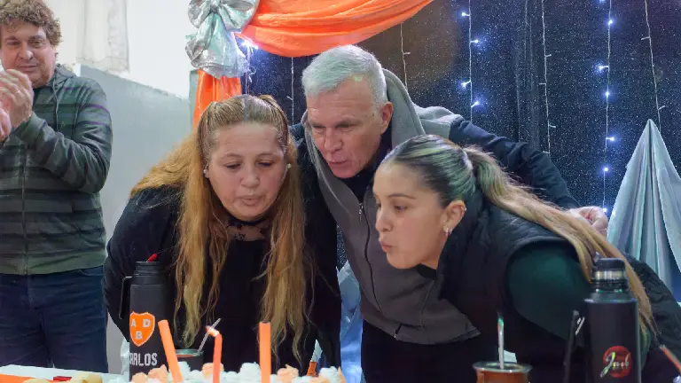 Carlos Balor acompañó el festejo por los 72 años de la Sociedad de Fomento Rigolleau