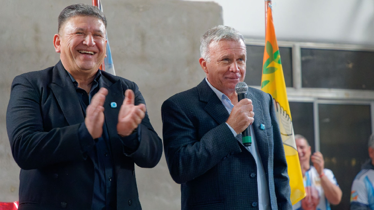 Carlos Balor participó del 73° aniversario de la Sociedad de Fomento 9 de Julio