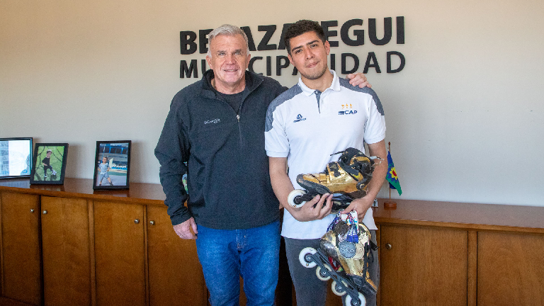 El berazateguense Ulises Díaz disputará el Campeonato Sudamericano de Patinaje Inline Freestyle