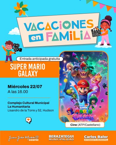 Super Mario Galaxy-VACACIONES EN FAMILIA-2026