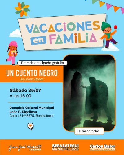 Un Cuento negro - VACACIONES EN FAMILIA-2026