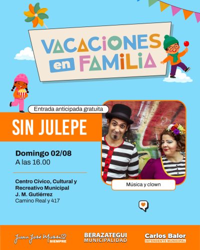 Sin Julepe - VACACIONES EN FAMILIA-2026