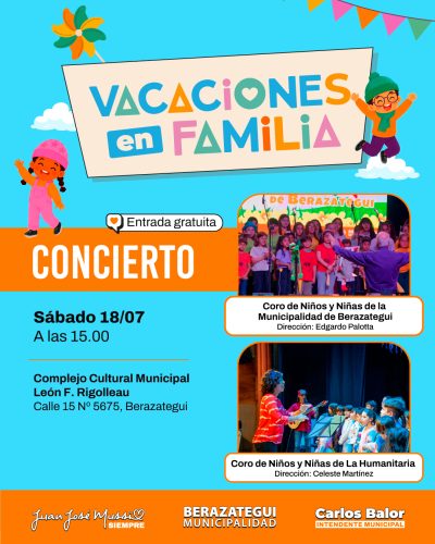 Cociertos - VACACIONES EN FAMILIA-2026