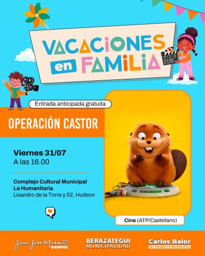 Operacion castor-VACACIONES EN FAMILIA-2026