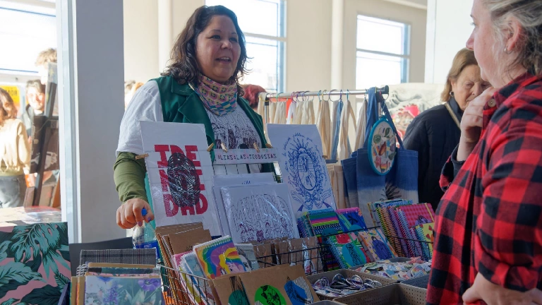 Productores culturales se reunieron en la feria gráfica del Sur “Tramar Gutiérrez”