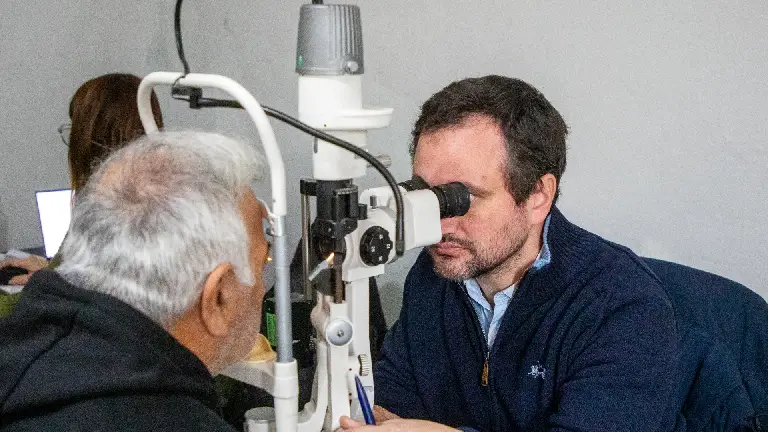 Berazategui realizó una nueva Jornada gratuita de Control Oftalmológico