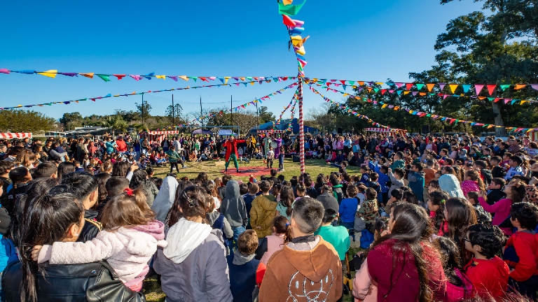 En Berazategui, las vacaciones de invierno se disfrutaron en familia