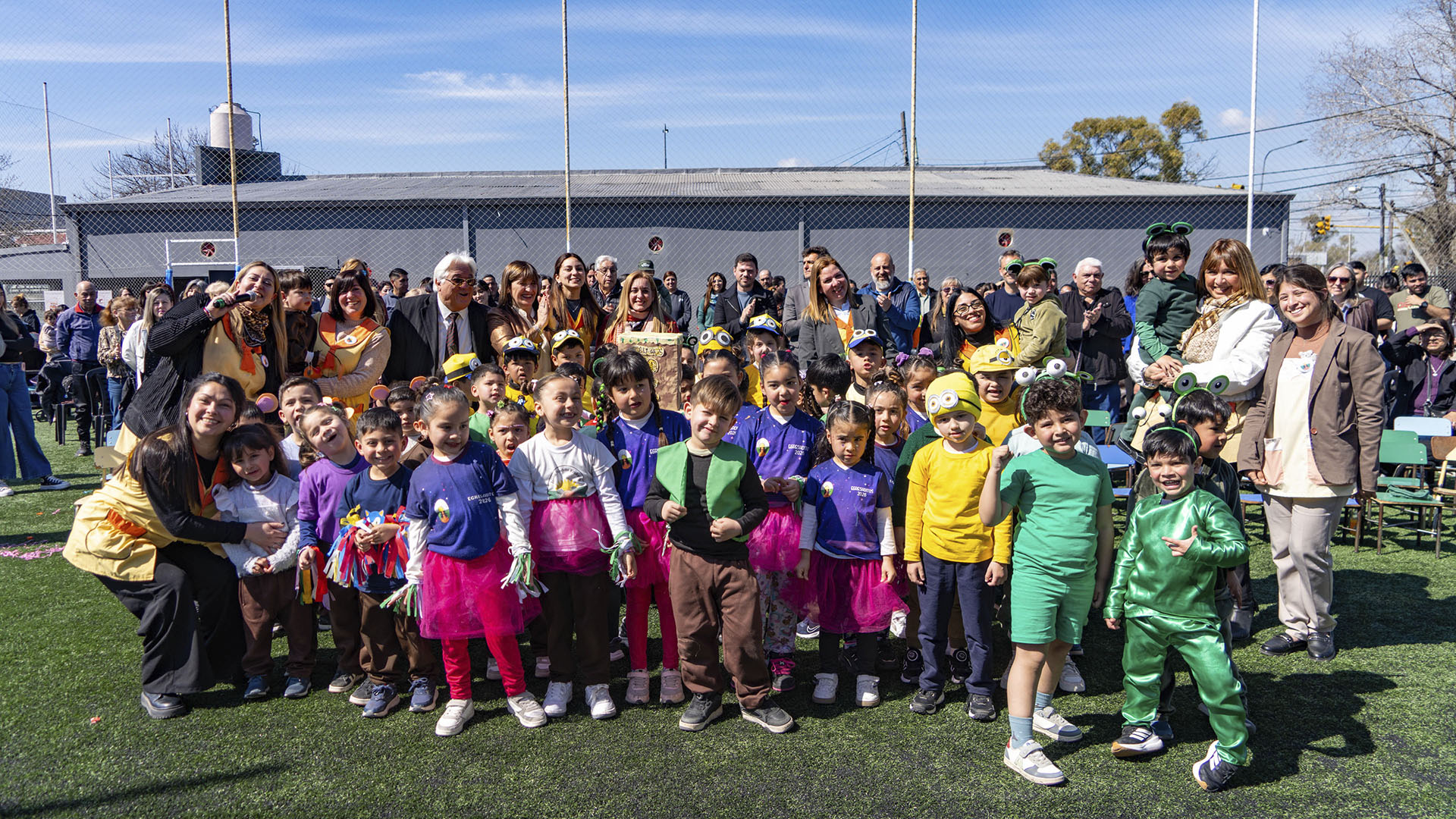 Berazategui: el Jardín de Infantes Sara Eccleston festejó su 40° aniversario