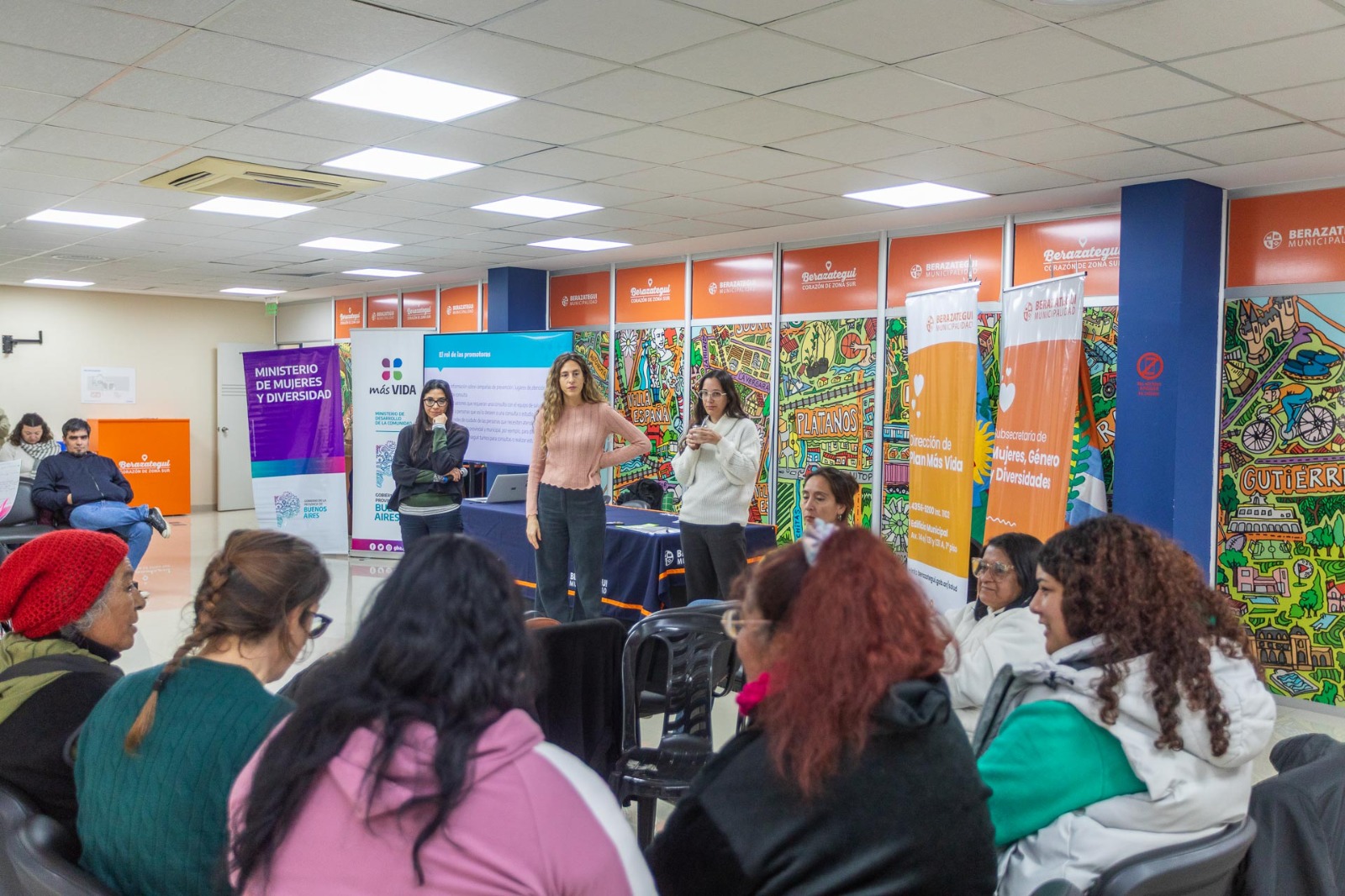 Berazategui fortalece la capacitación de representantes de la comunidad para la prevención del cáncer