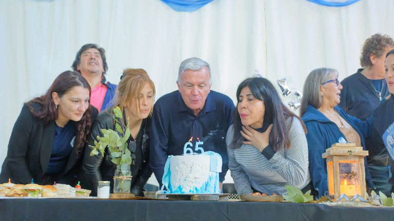 Carlos Balor celebró los 65 años de la Sociedad de Fomento Islas Malvinas Argentinas