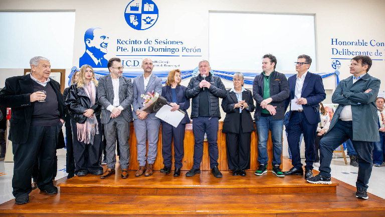 Emotivo homenaje al Dr. Luis Nolfi, el primer abogado de Berazategui