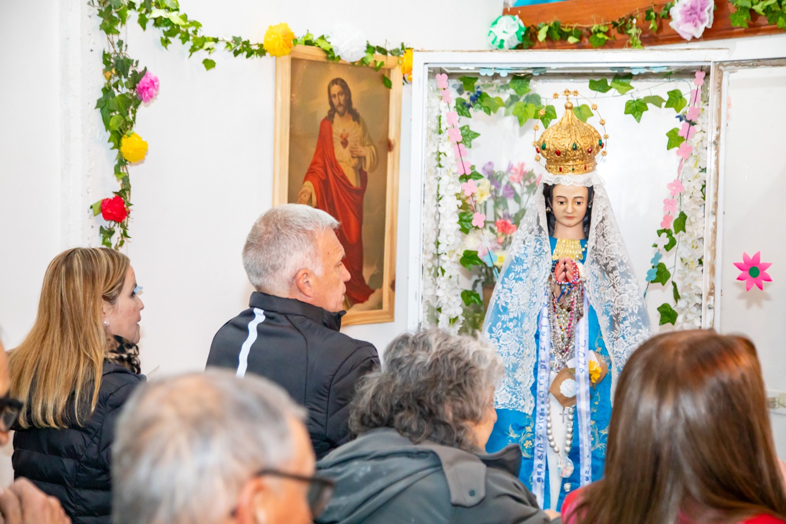La imagen peregrina de la Virgen de Itatí visitó Berazategui