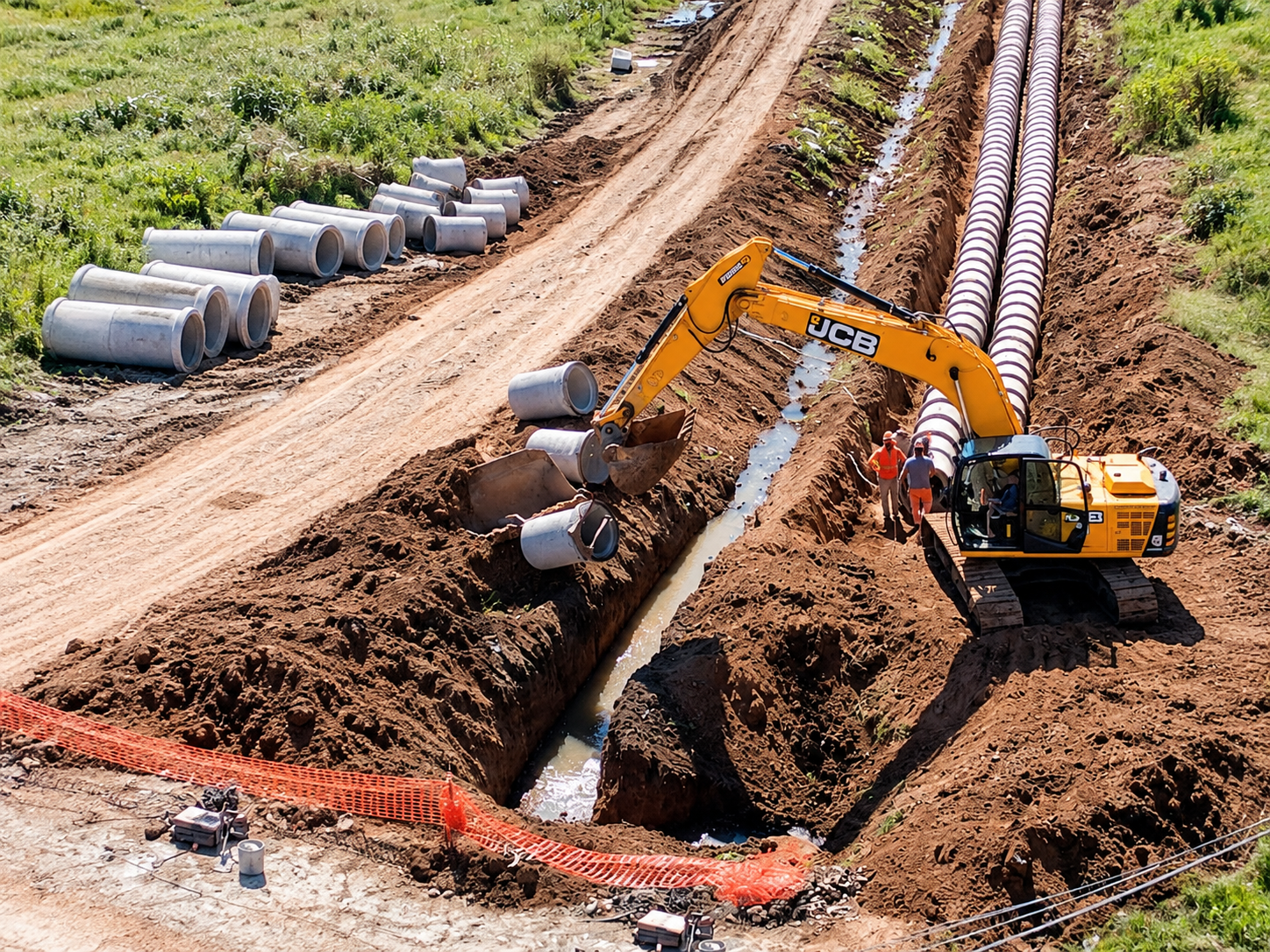 Obras hidráulicas en Berazategui