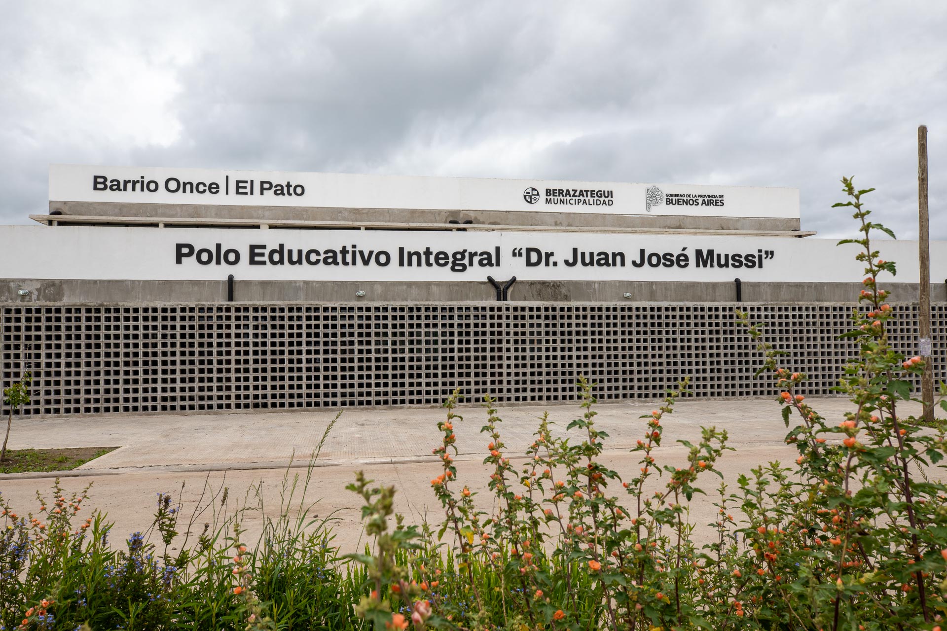 El Polo Educativo Integral de El Pato se llama Dr. Juan José Mussi