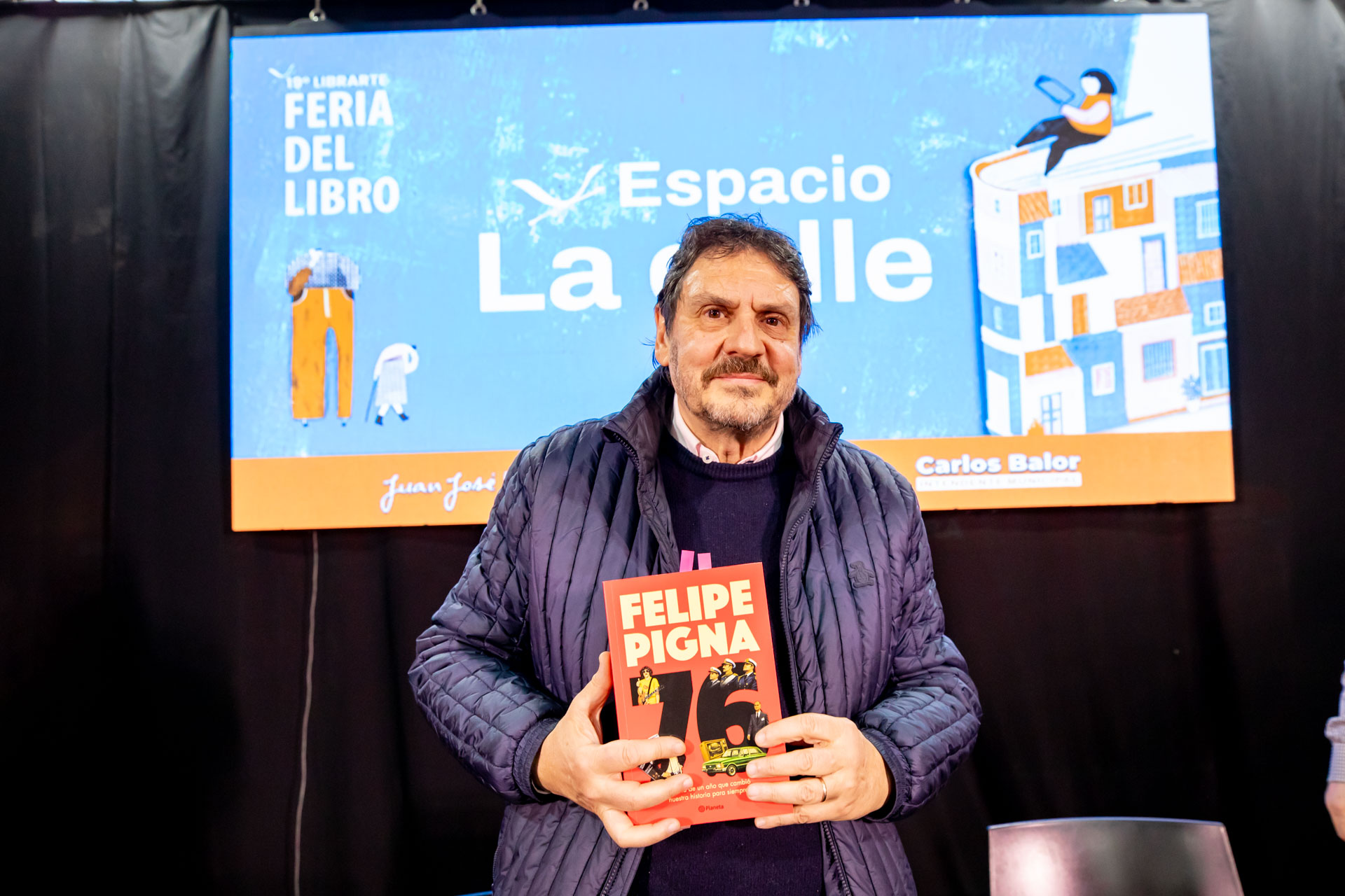 Felipe Pigna presentó su libro ’76’ en la 19° LibrArte de Berazategui
